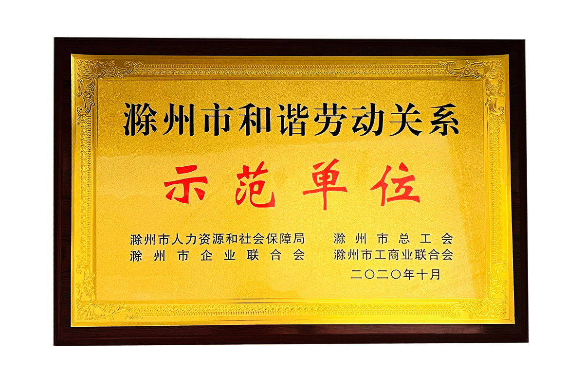 和諧勞動(dòng)關(guān)系示范單位