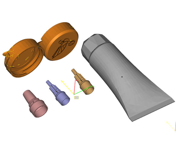 高級日化品包裝瓶1
